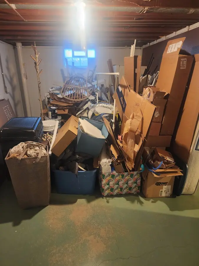 Roll-off dumpster container at job site for 15 Yard Dumpster Rental in Del Rio